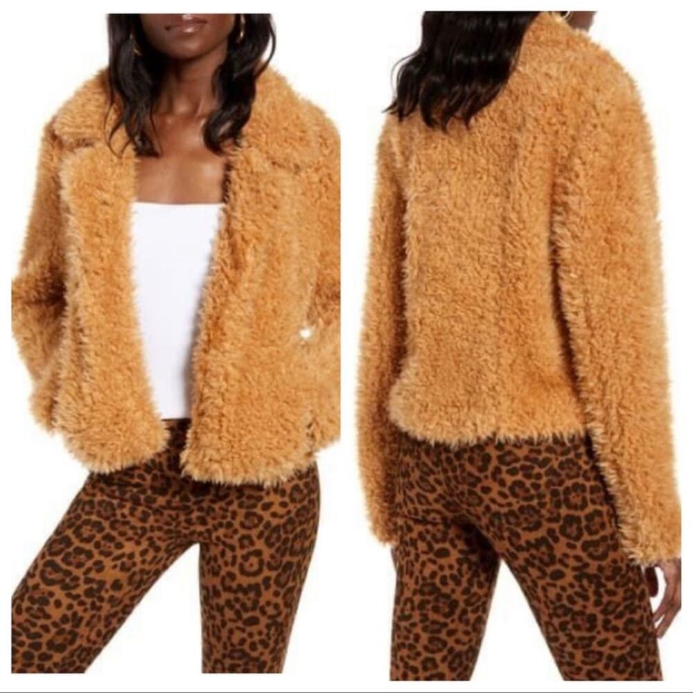 BlankNYC | Faux Fur Teddy Coat Size S